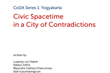 CoDA Series 1: Yogyakarta. Civic Spacetime in a City of Contradictions