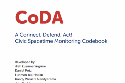 CoDA: A Connect, Defend, Act! Civic Spacetime Monitoring Codebook
